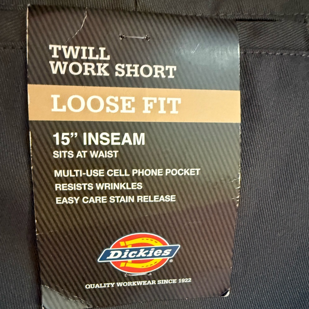 Dickies Men's Charcoal Chinos - Picture 3 of 4